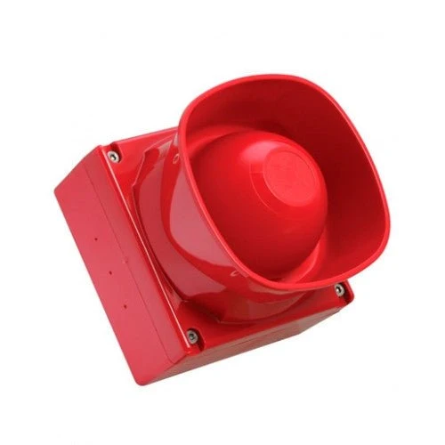 HFW-WSR-IP-01 Säänkestävä langaton seinäääner (punainen) Hyfire
