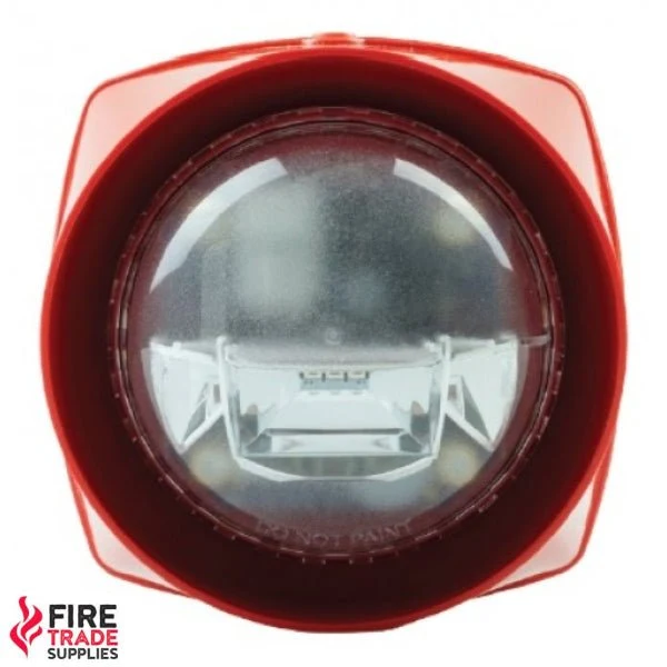 S3-V-VAD-HPW-R Gent Red Body Sounder High Power White Vad