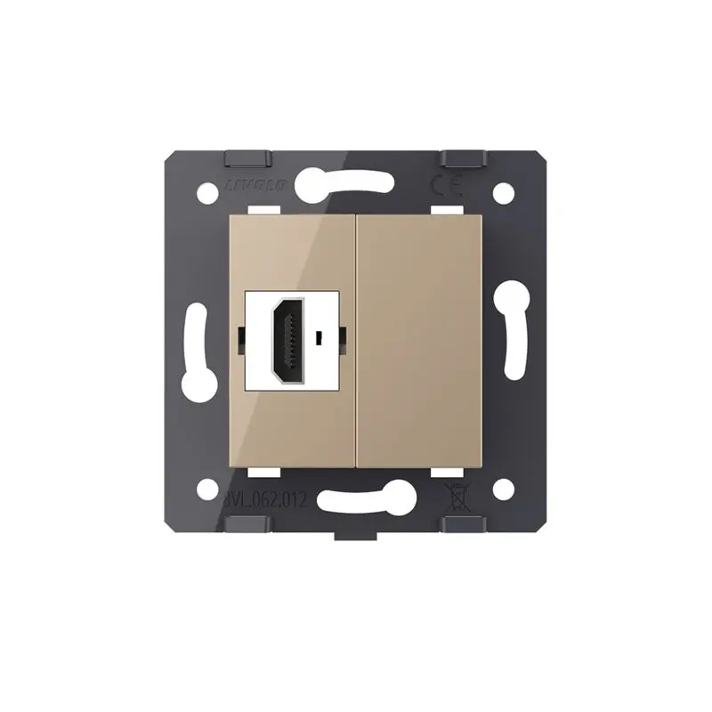 Livolo | Kulta | SR | HDMI -yhteys | Sokea levy