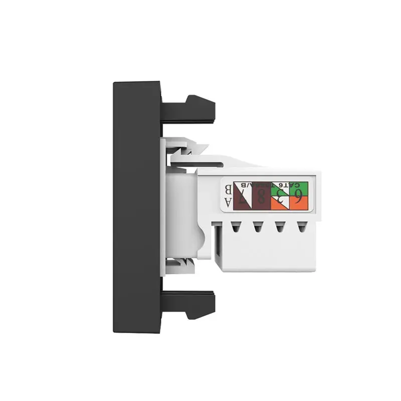 Livolo | Musta | SR | Nilkka | Verkko - RJ45 | CAT.6