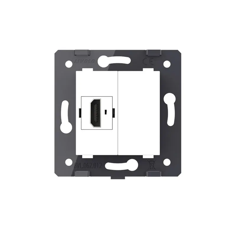 Livolo | Valkoinen | SR | HDMI -yhteys | Sokea levy