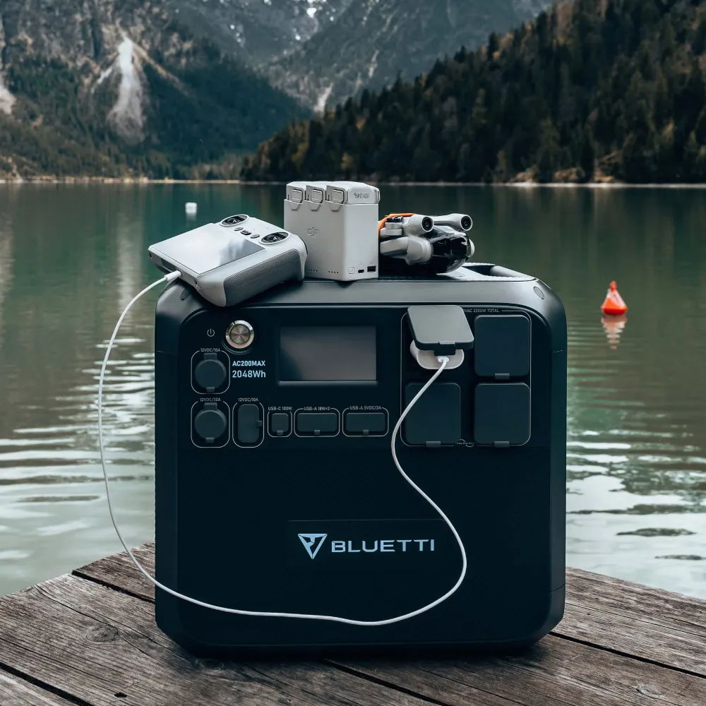 BLUETTI AC200MAX laajennettava voimalaitos | 2000W 2048Wh