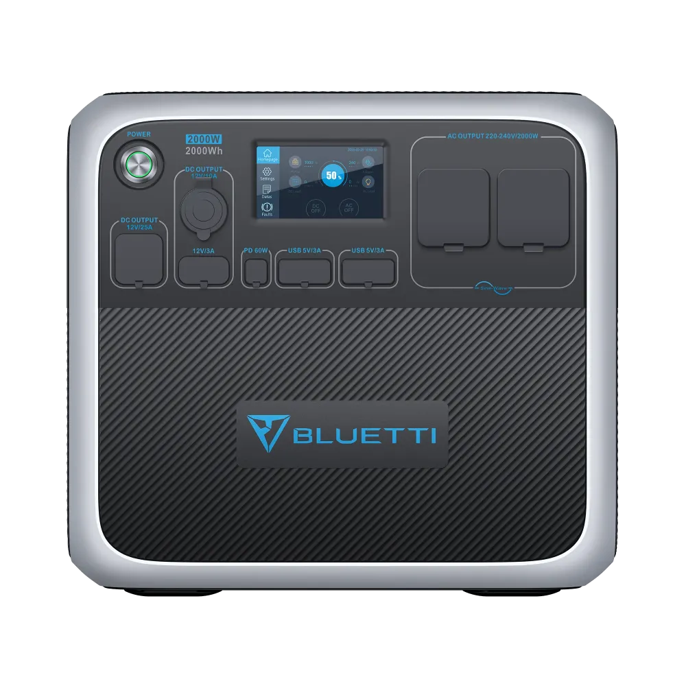 BLUETTI PowerOak AC200P kannettava aurinkovoimala | 2000W 2000Wh