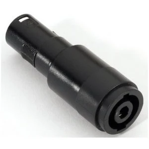 Adapteri Audio Stik Speakon 4-napainen Chassis XLR Uros
