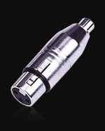 ADAPTERI XLR-N>RCA-JAKKI