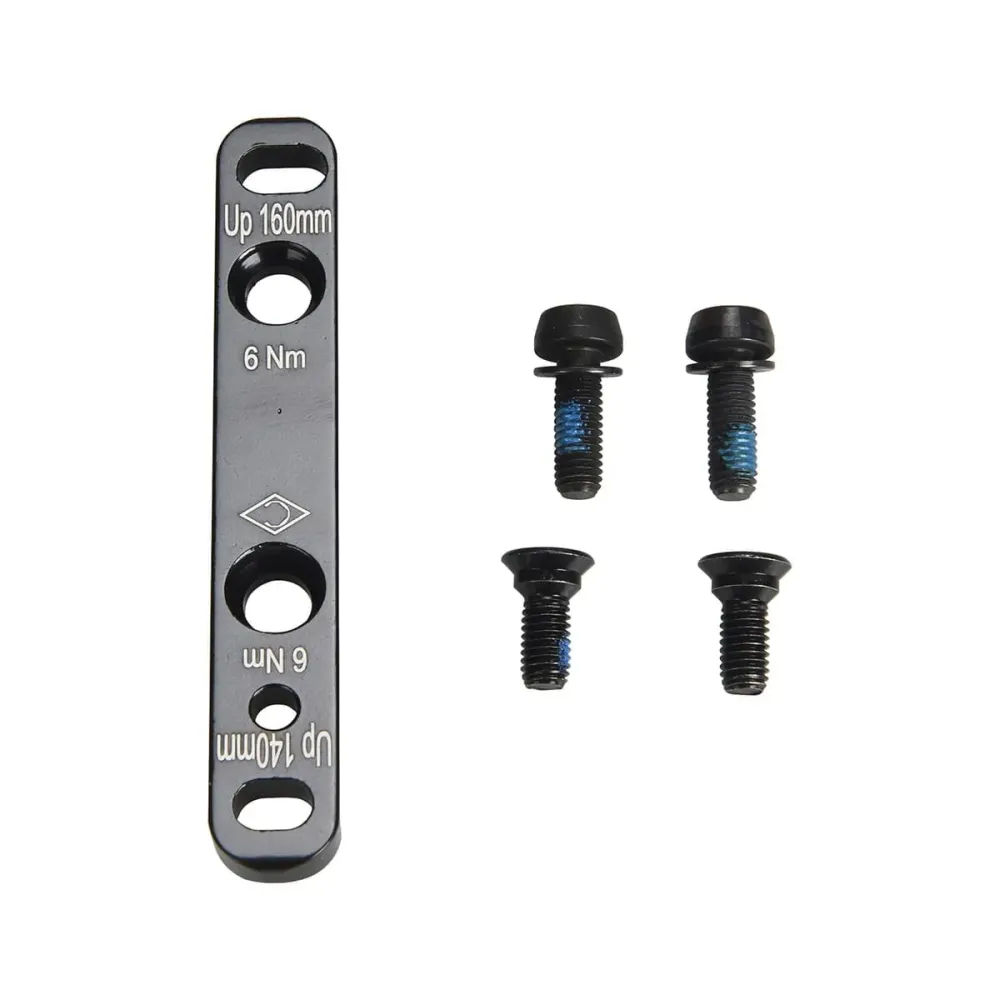CAMPAGNOLO FLAT MOUNT 140/160 mm etujarrusatulan sovitin 140/160 mm etulevyn jarrusatulan sovitin