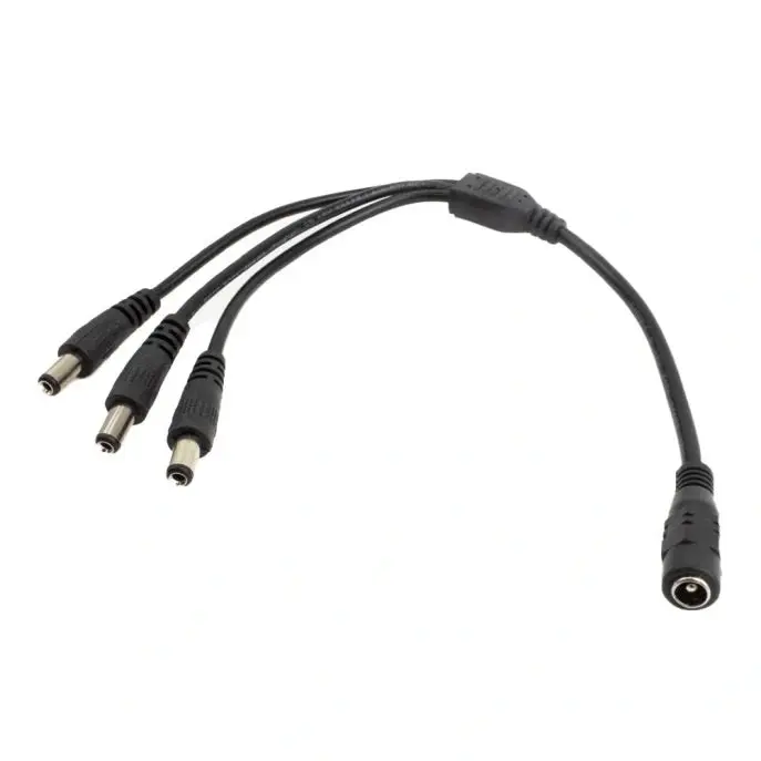 Kaapelin jakamissovitin 1-3 | Nainen - 3x uros | Cob -LED -kaistale