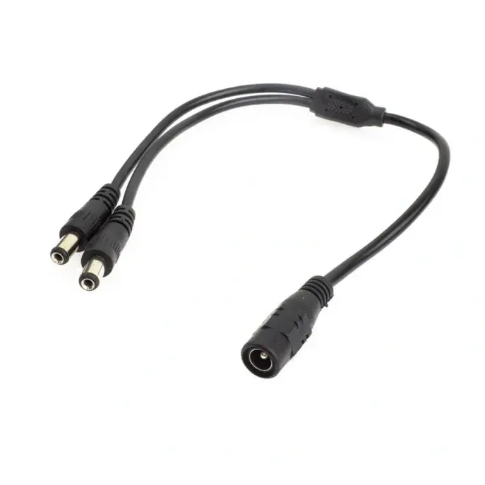 Kaapelin jakamissovitin 1-2 | Nainen - 2x uros | Cob -LED -kaistale
