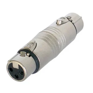 Neutrik Adapteri Liitin XLR Naaras XLR Naaraalle