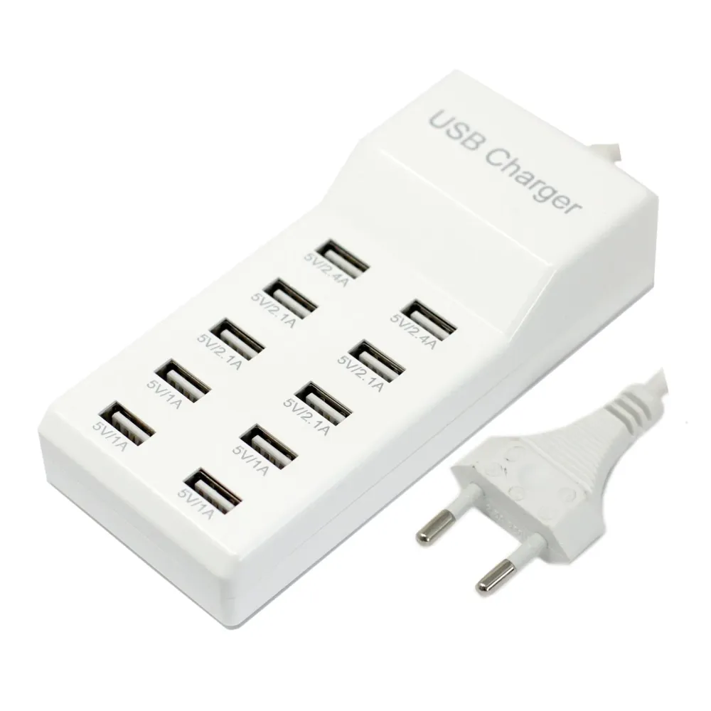 USB-latausasema – 10 porttia