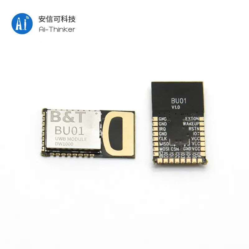 Ai-Thinker BU01 UWB-teknologia Lähitunnistusmoduuli 3,5 GHz 6,8 GHz