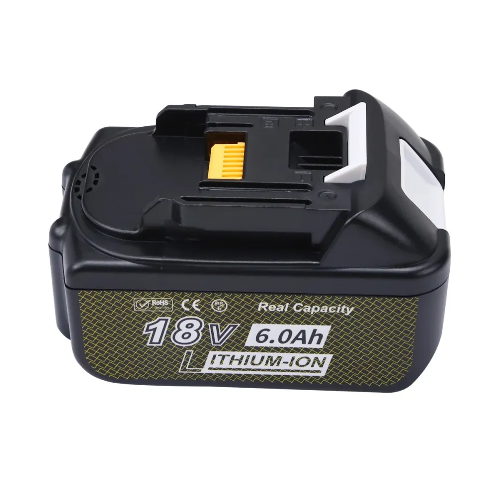 Tarvikeakku 18V 6Ah 2-pack, Real Capacity Milton