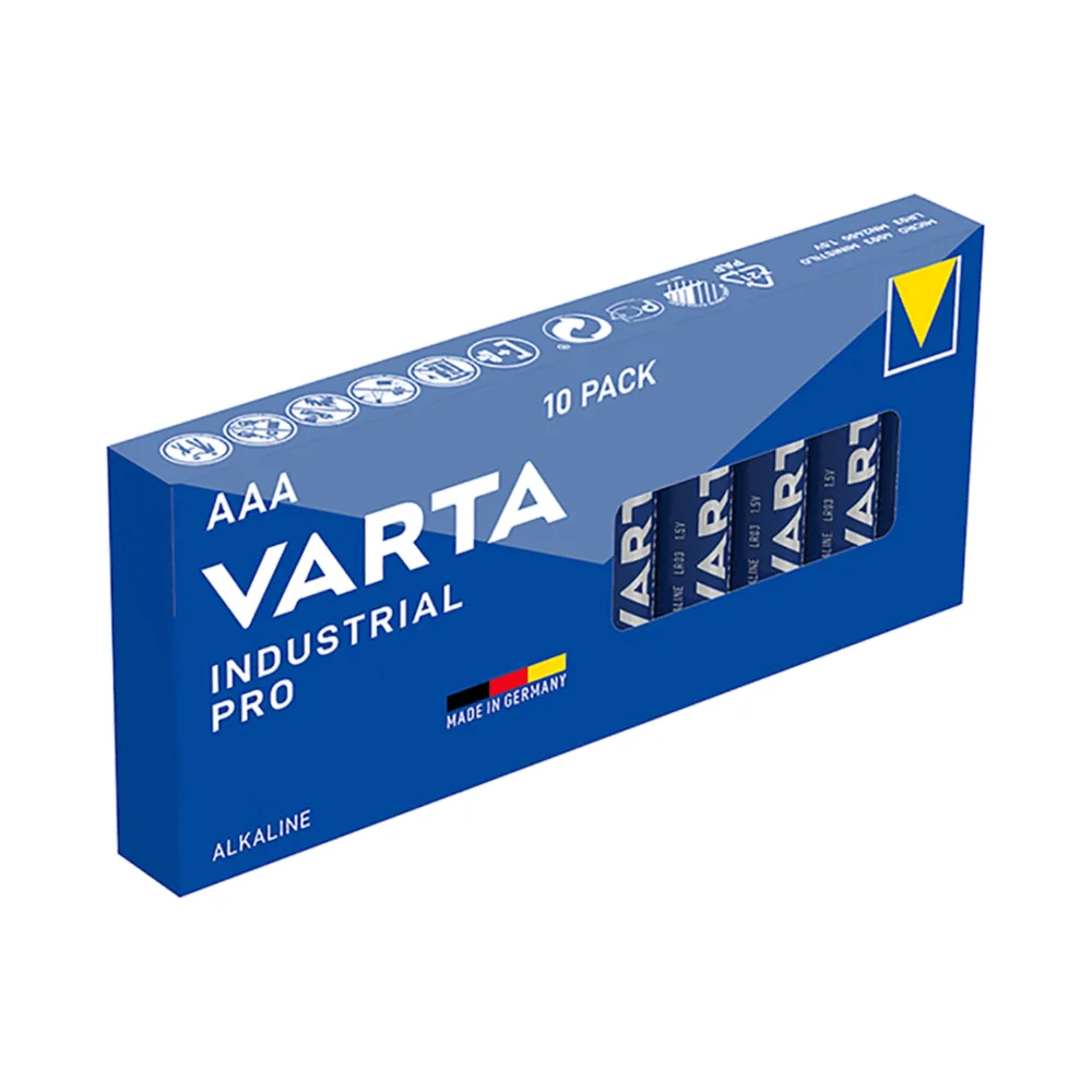 Poistuva tuote: Varta Industrial Pro Micro -paristo 4003 LR03 AAA | Pakkaus (10 kpl)