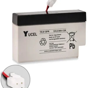 YUCEL AGM-akku 12 V, 0,8 Ah