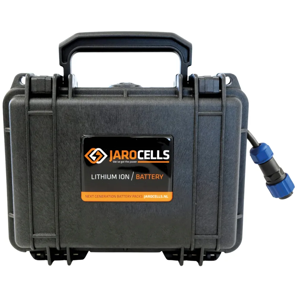 Jarocells Mini Li-Ion Litiumakku 12V 28Ah BT Kantolaukussa