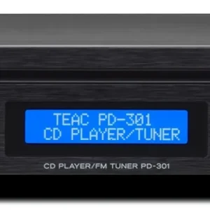 TEAC PD-301DAB-X/B, DAB+/FM ja CD Soitin (Musta)