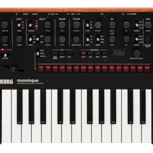 Korg Monologue Synthesizer (Musta)