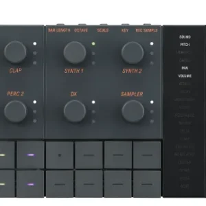 Yamaha Seqtrak Sekvensseri (Musta)