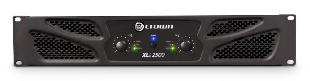 Crown XLi2500 Tehovahvistin (2x500W, 8 Ohm)