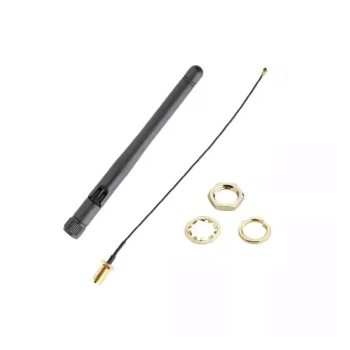 Ai-Thinker 2,4 GHz WiFi-antenni 2 dBi + SMA–IPEX-piuhajohto