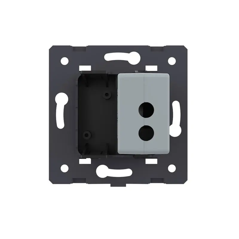 Livolo | Musta | SR | USB -laturin sokea levy