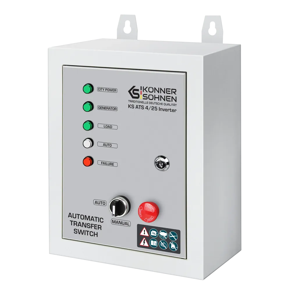 Automaattinen siirtokytkin KS ATS 4/25 Inverter Könner & Söhnen