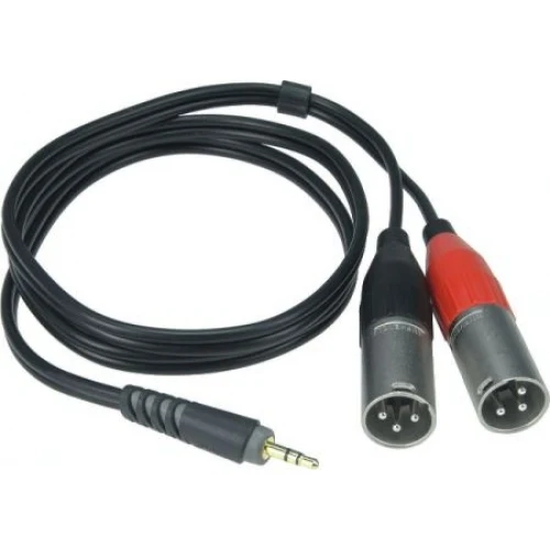 AUDIOKAAPELI 3M 2xXLR UROS - 3,5MM