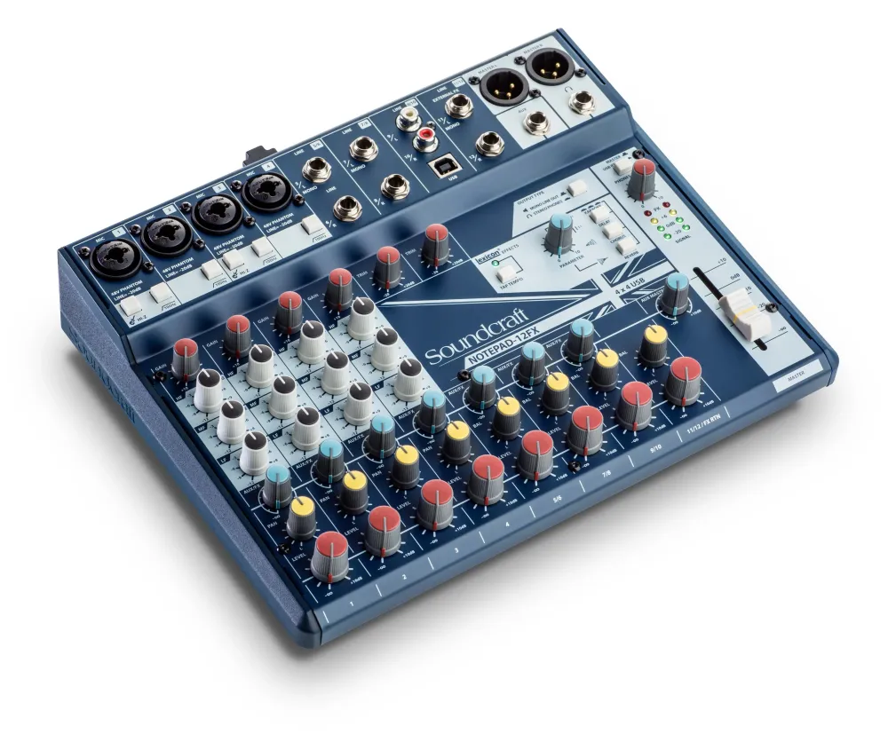 Soundcraft Notepad 12FX Mixer