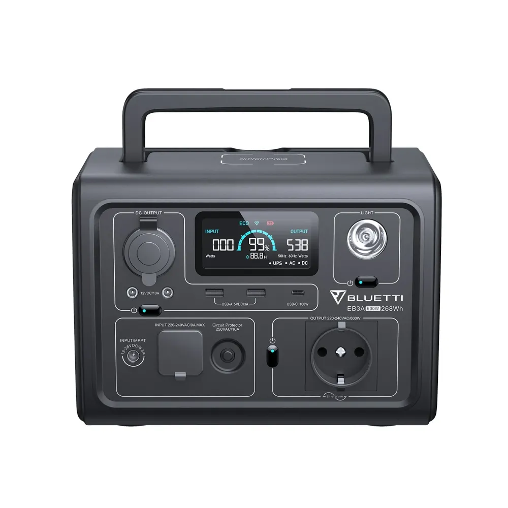 Bluetti EB3A+120W Solar Generator Kit Bluettipower-EU