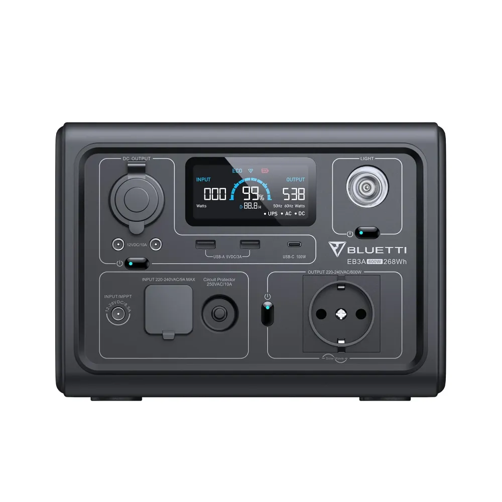 Bluetti EB3A+120W Solar Generator Kit Bluettipower-EU