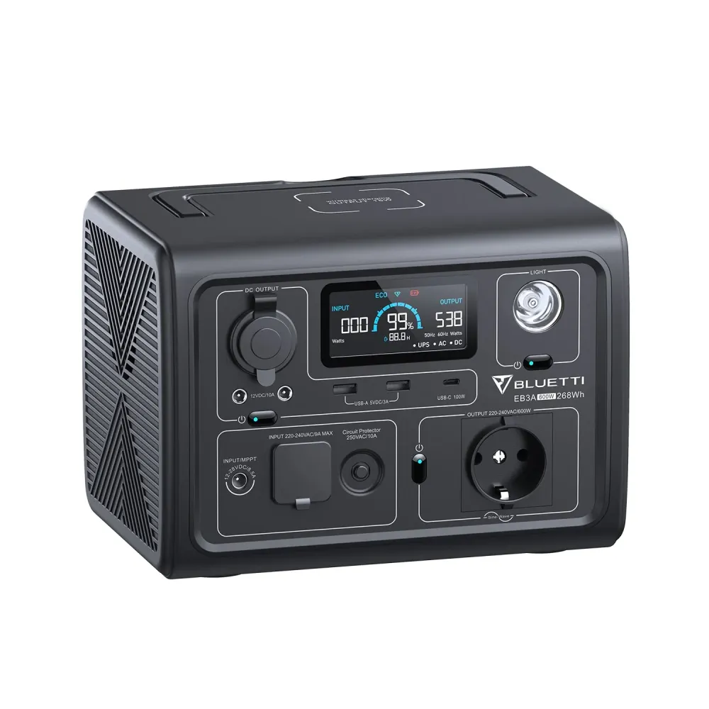 Bluetti EB3A+120W Solar Generator Kit Bluettipower-EU