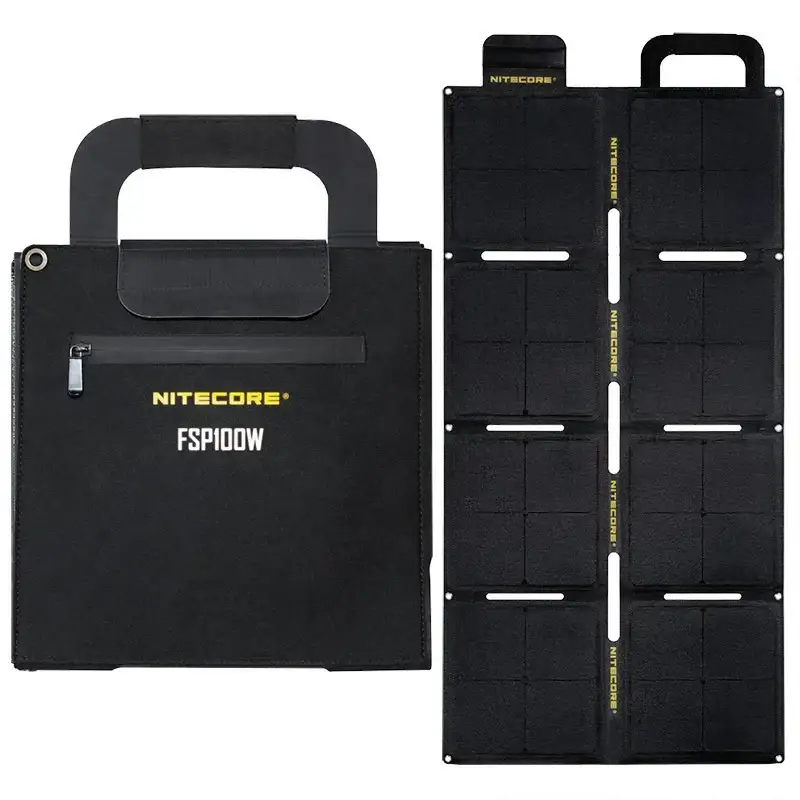 Nitecore FSP100W aurinkopaneeli: Mobiili virtalähteesi