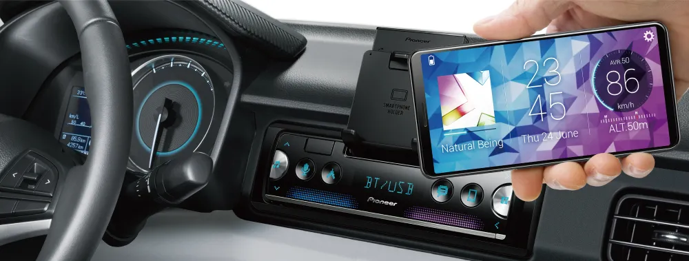 Pioneer SPH-20DAB Älypuhelinvastaanotin DAB ja Bluetooth