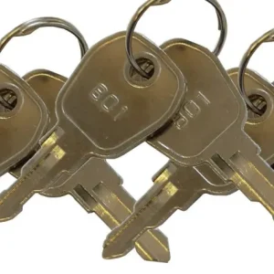 K801 Vara -ovenäppäimet (6 -pakkaus) HAES -palohälytyspaneeleille