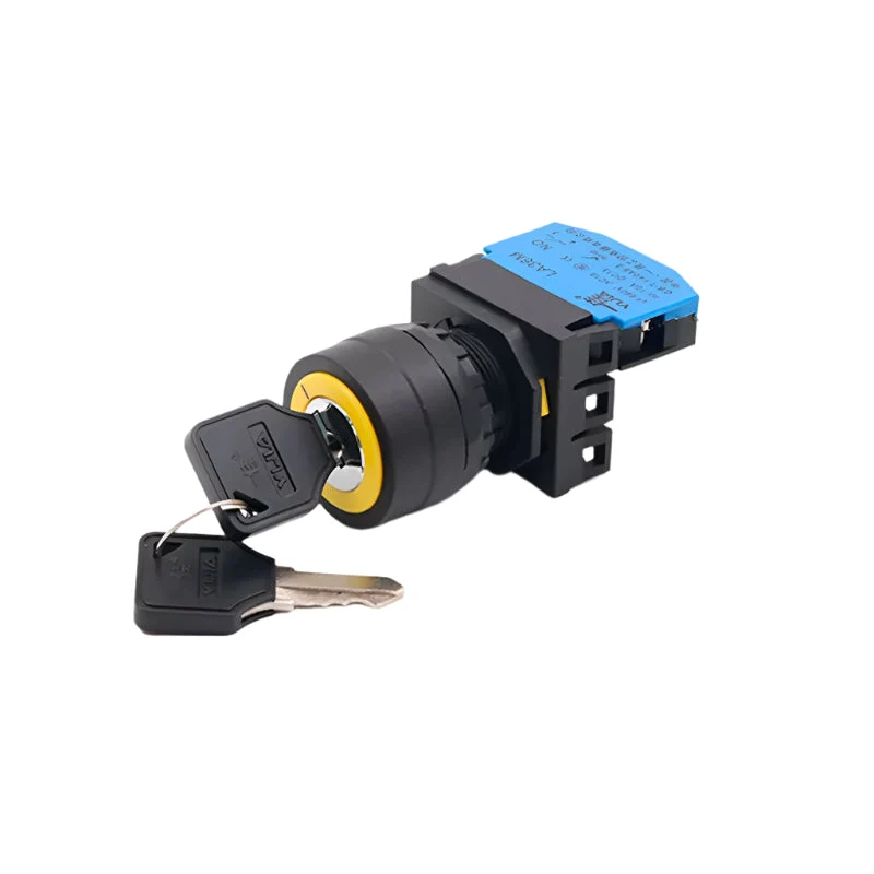 YIJIA LA36M 22 mm:n avainkytkin, lukitus, 2 asentoa, 660 V, 10