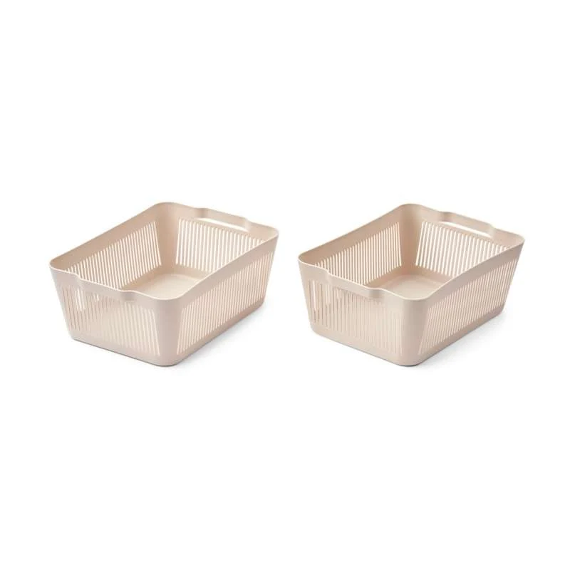 Liewood Makeeva Kurv - Spacious - 2-Pak - Hiekka