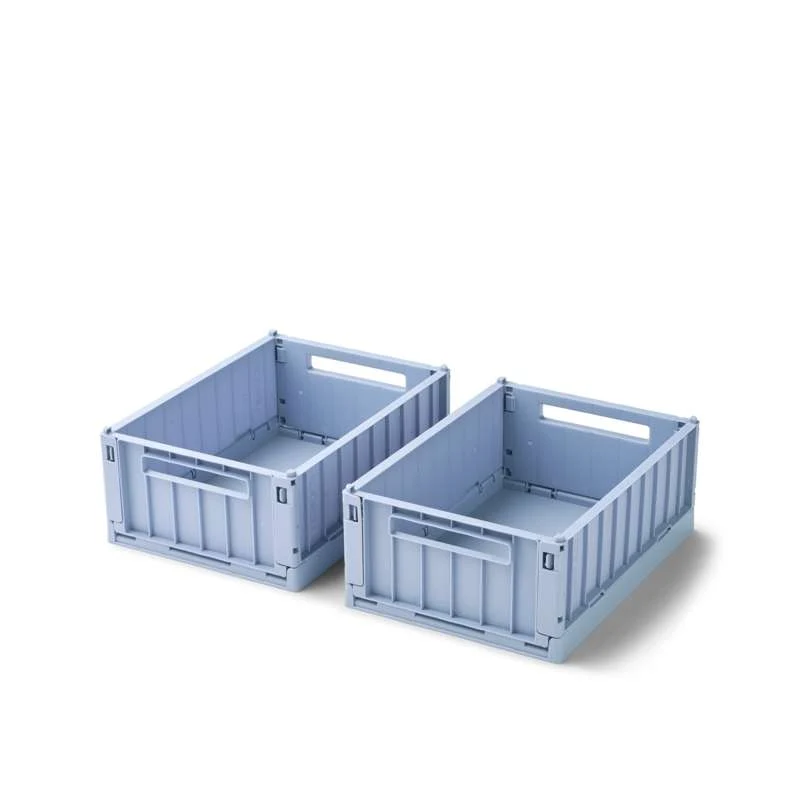 Liewood Weston Opbevaringsboks - 2-pak - Compact - Dusty Lavender
