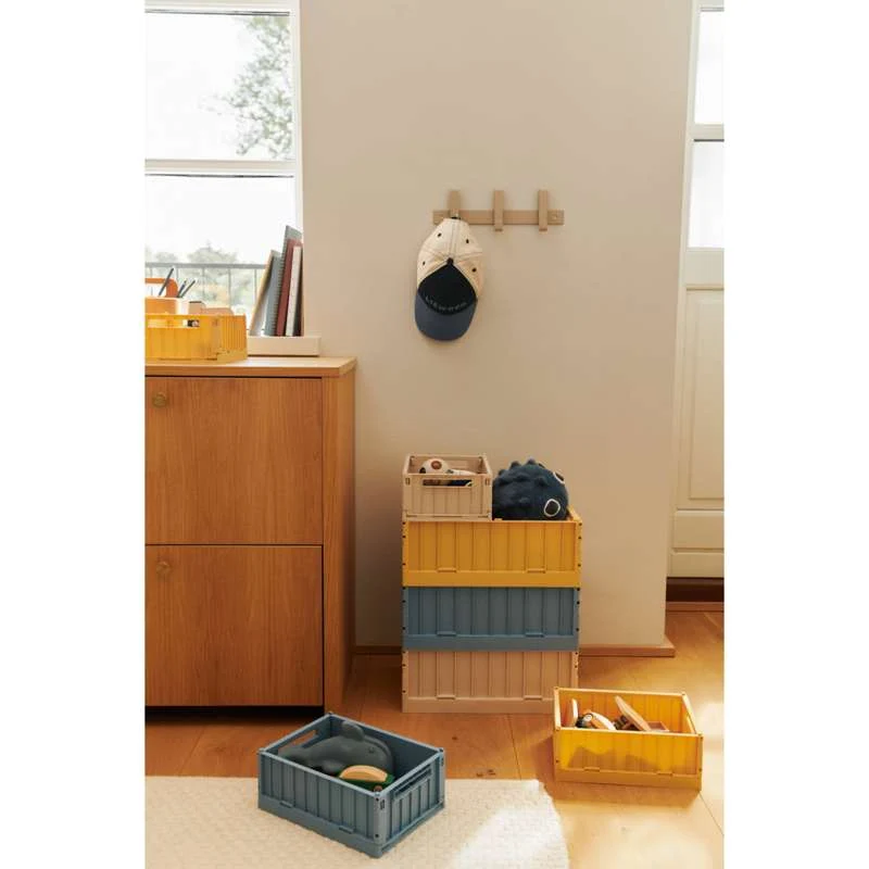 Liewood Weston Opbevaringsboks - 2-pak - Little - Lemon Yellow