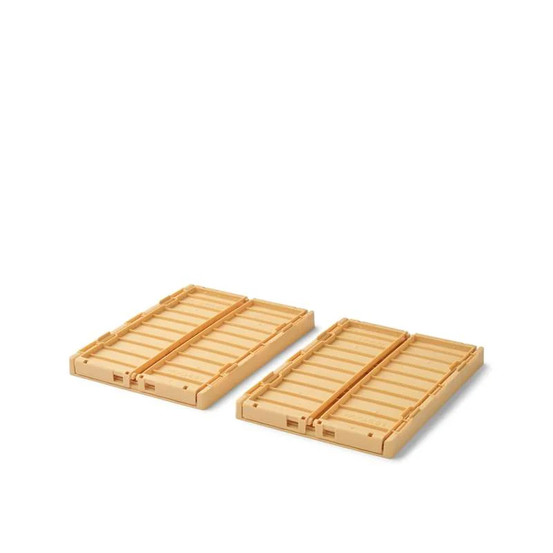 Liewood Weston Opbevaringsboks - 2-pak - Little - Lemon Yellow