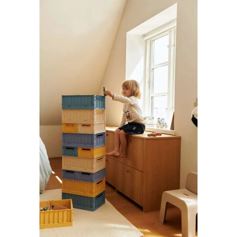 Liewood Weston Opbevaringsboks - 2-pak - Little - Lemon Yellow