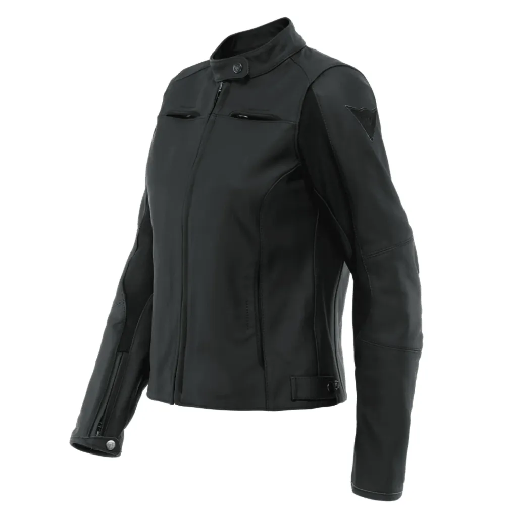 Razon 2 naisten nahkatakki Aviation Gray Xs
