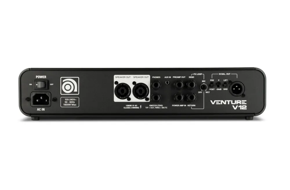 GV12 Venture 1200W Bassovahvistin
