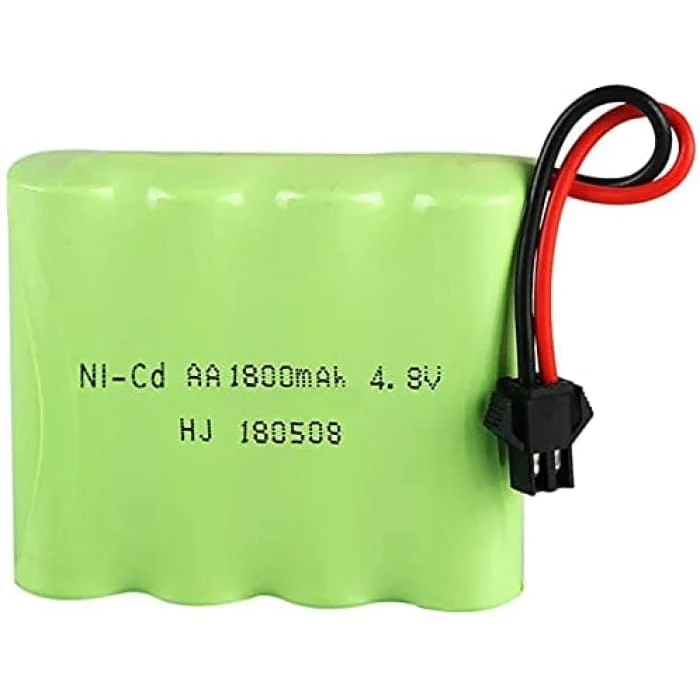 4.8V Ni-CD 1800mAh ladattava akku auton kaukosäätimeen YUNIQUE GREEN-CLEAN-POWER