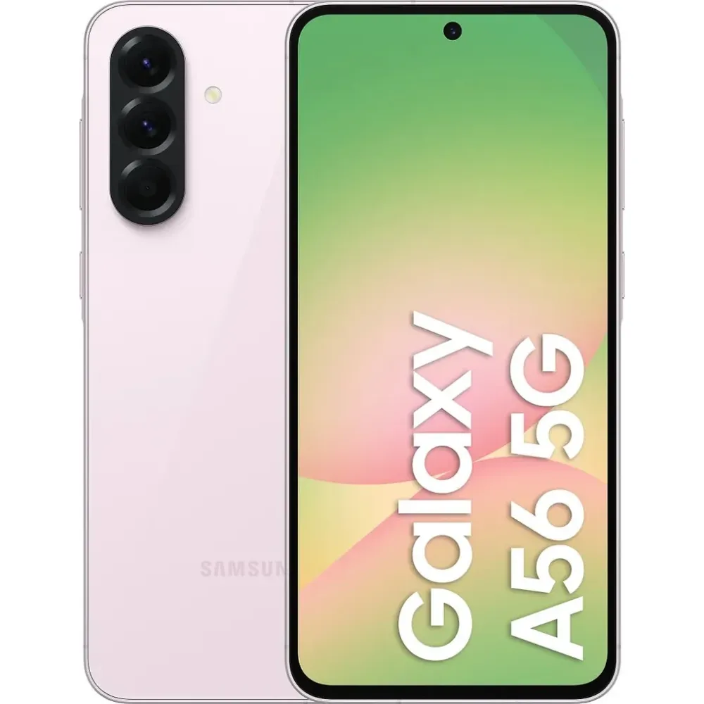 Samsung Galaxy A56 5G puhelin, 256/8 Gt, vaaleanpunainen