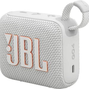 JBL Go 4 Bluetooth-kaiutin, valkoinen