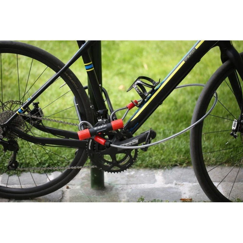 ZEFAL K-TRAZ CABLE L pyörälukko – harmaa