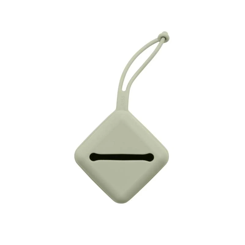 Grid-It Organizer BIBS Accessories Pacifier Case - Silikone - Sutteboks m. Plads til 3 Sutter - Sage