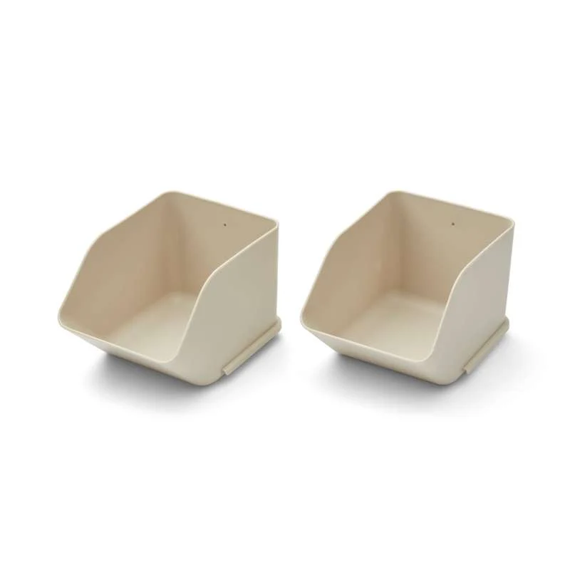 Liewood Rosemary Opbevaringskasse - Little - 2-pak - Sandy