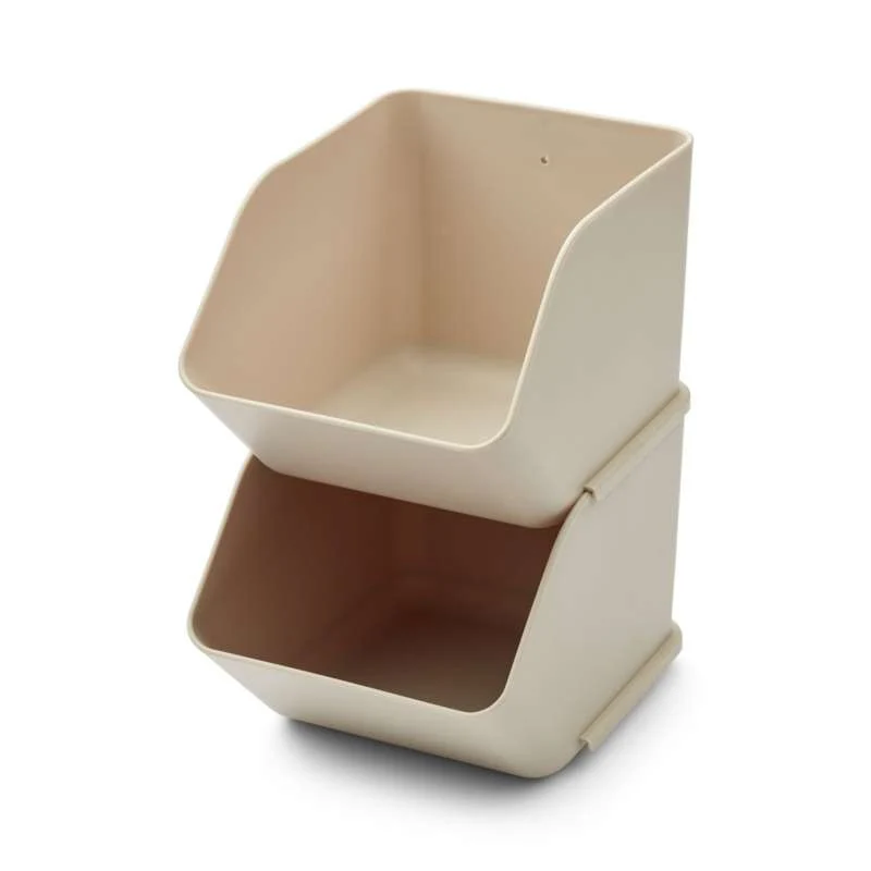 Liewood Rosemary Opbevaringskasse - Little - 2-pak - Sandy