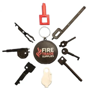 Insinööri manuaalinen puhelinsoitto avainsarja Fire Trade Supplies
